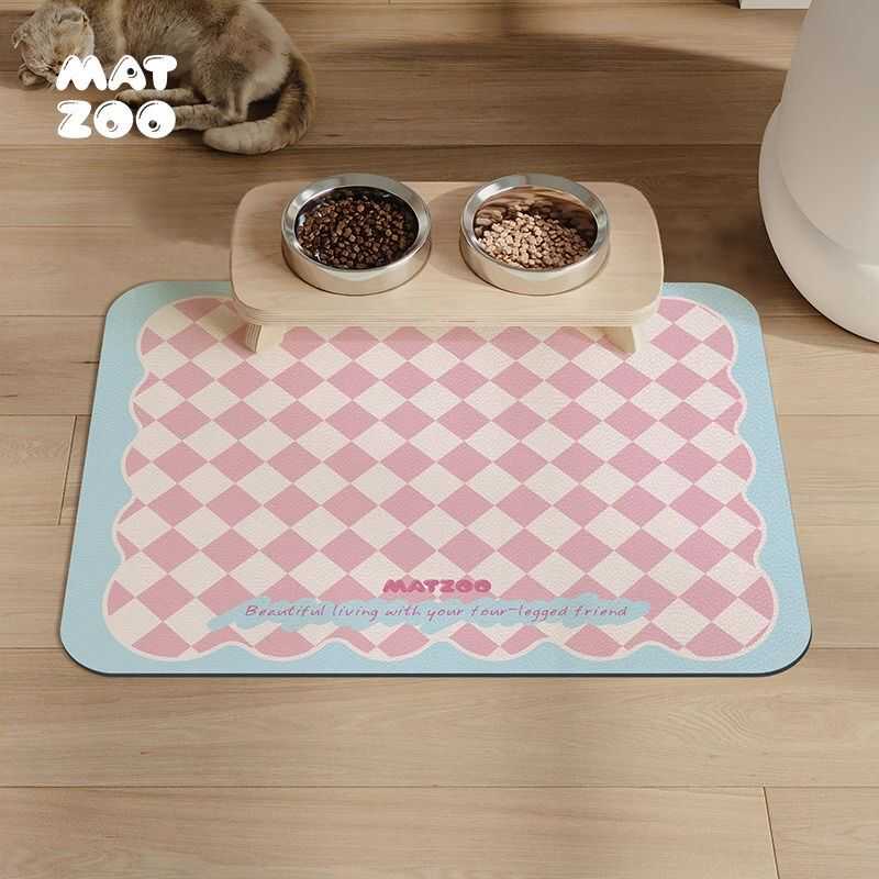 吃饭吸水猫狗防溅硅藻泥大号食垫