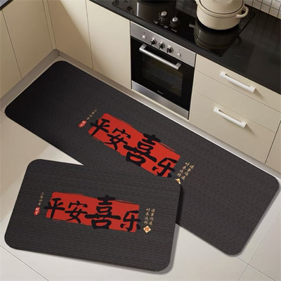厨房专用地垫家用防油防污免洗脚垫简约耐脏地毯吸水防滑长条垫子