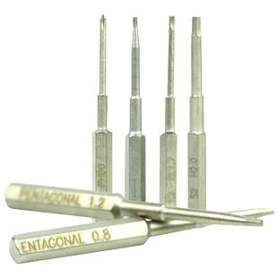 老A 加长精密螺丝刀头 通用4mm手机电脑钟表螺丝批头 S2手动批嘴