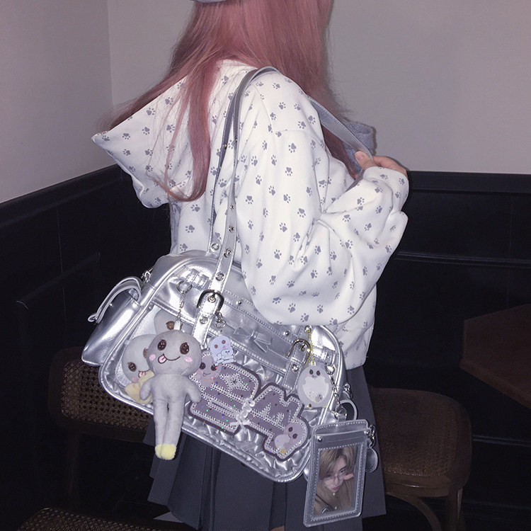 【现货】小号巴士痛原创少女痛包韩系追星小食量学生日常双肩斜挎,箱包皮具/热销女包/男包,痛包,淘宝优惠券,粉丝福利购,淘宝优惠卷