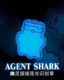 鲨鱼特工幽灵猫猫盾粉红夜光pvc战术贴识别章魔术贴