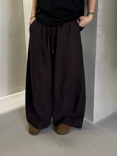 忆古2026春秋新款韩版宽松显瘦百搭抽绳休闲裤女时尚阔腿裤直筒裤