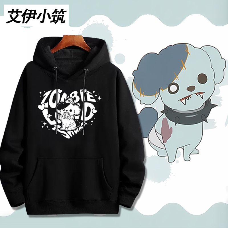 舒适面料卡通动漫宽松卫衣