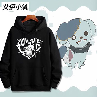 舒适面料卡通动漫宽松卫衣