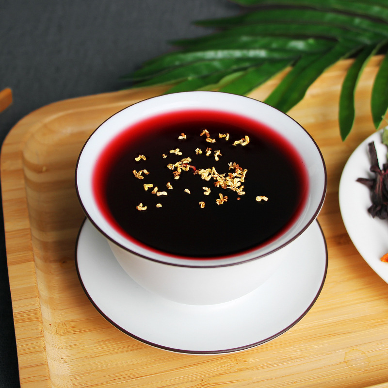 开胃常饮酸梅汤 自制乌梅汁材料山楂桂花茶可熬煮可冲泡 酸甜开胃