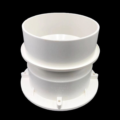 联塑PVC排水配件110加高穿楼板预埋件接头套筒配件75塑料管件套管