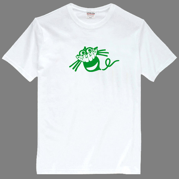 greeeen 音乐 纯棉汗衫短袖宽松半袖t恤