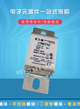 巴斯曼Bussmann熔断器170M1755 1756 1757 1758 1759 1760 1761