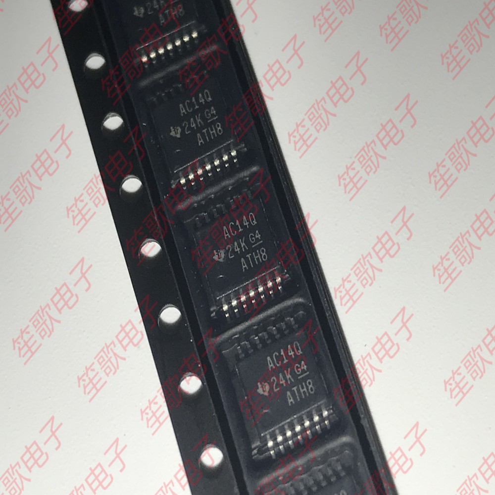 SN74AC14QPWRQ1 丝印AC14Q 封装TSSOP14 反相器IC 全新进口原装