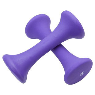 力诺小哑铃女士一对2公斤3LB5家用健身器材瘦臂瑜伽跳操女式哑铃