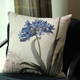 北欧乡村花鸟棉麻沙发抱枕床头靠垫椅子客厅靠枕含芯大靠背靠垫套