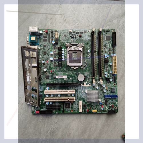议价 工控机主板友通支迅HD330工控机设备主板双网卡成色好