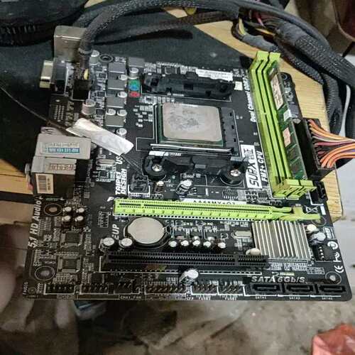 议价（请）磐正 AA68MY+Q3 FM2b主板 测试包好