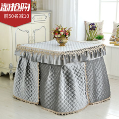 Ghế ăn đệm đặt linen vải hiện đại nhà tối giản bọc ghế gói khăn trải bàn bốn mùa phổ bụi che vải