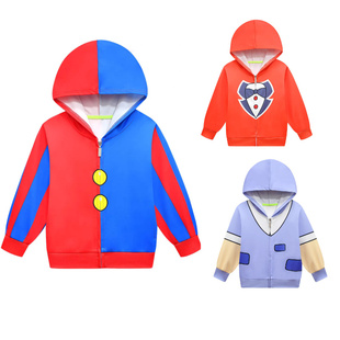 神奇数字马戏团cos服卫衣面具春秋贾克斯凯恩帕姆尼拉链薄款外套