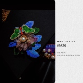 绾钗阁典藏系列 清宫大拉翅全套 文物复刻清代旗头