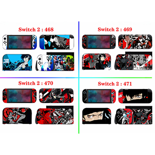 NS2整套贴纸switch2痛机贴P5火影七龙珠悟空 海贼王路飞