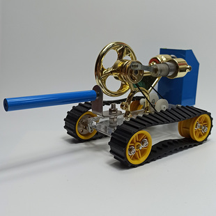 发动机礼物实验玩具坦克模型微型蒸汽机科学小制作小车