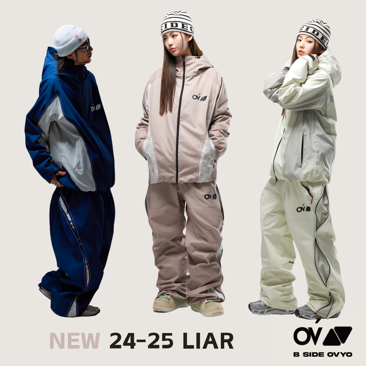 防水防风单板滑雪服OVYO