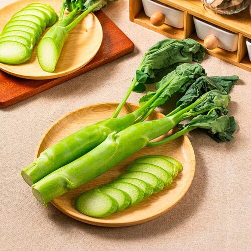 新鲜鸡腿芥兰家常菜大芥兰