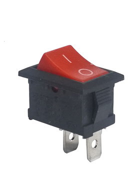 15*21 黑色船型开关 XL601-101 2脚2档 250V6A/125V10A KCD1-101