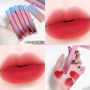 拉美拉液体口红丝柔雾面唇釉不易脱色不易沾杯唇漆舞台妆唇彩