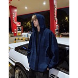 现货网络图慎用抖音直播纯棉格子衬衫外套男女JK367-P85，男装衬衫，电商D211