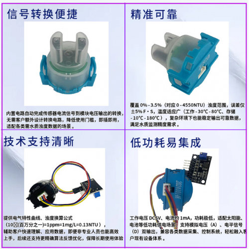 水质浊度传感器探头TSW-30洗碗机