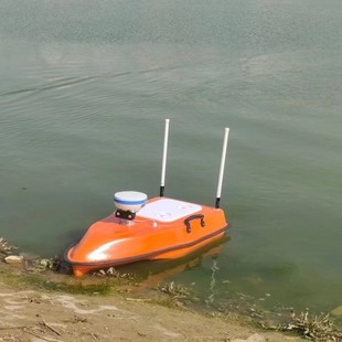 单波束测深无人船,测深仪河道航道水下地形地貌测量无人船RTK水质