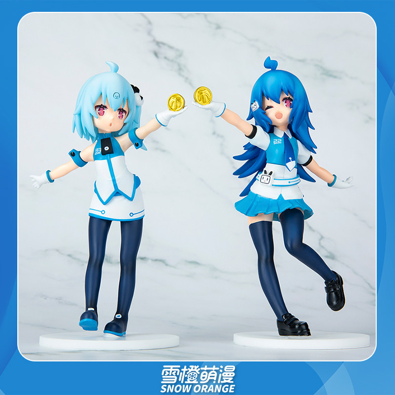 【雪橙正版】bilibili哔哩哔哩2233娘干杯景品手办动漫二次元摆件