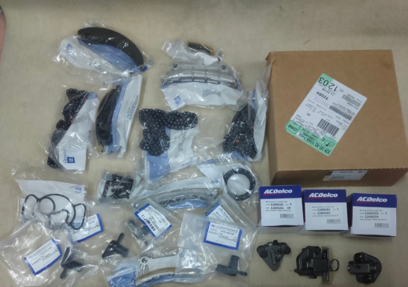 适用于凯迪拉克CTS赛威2.83.6林荫大道2.8/3.6时规链条张紧器修包