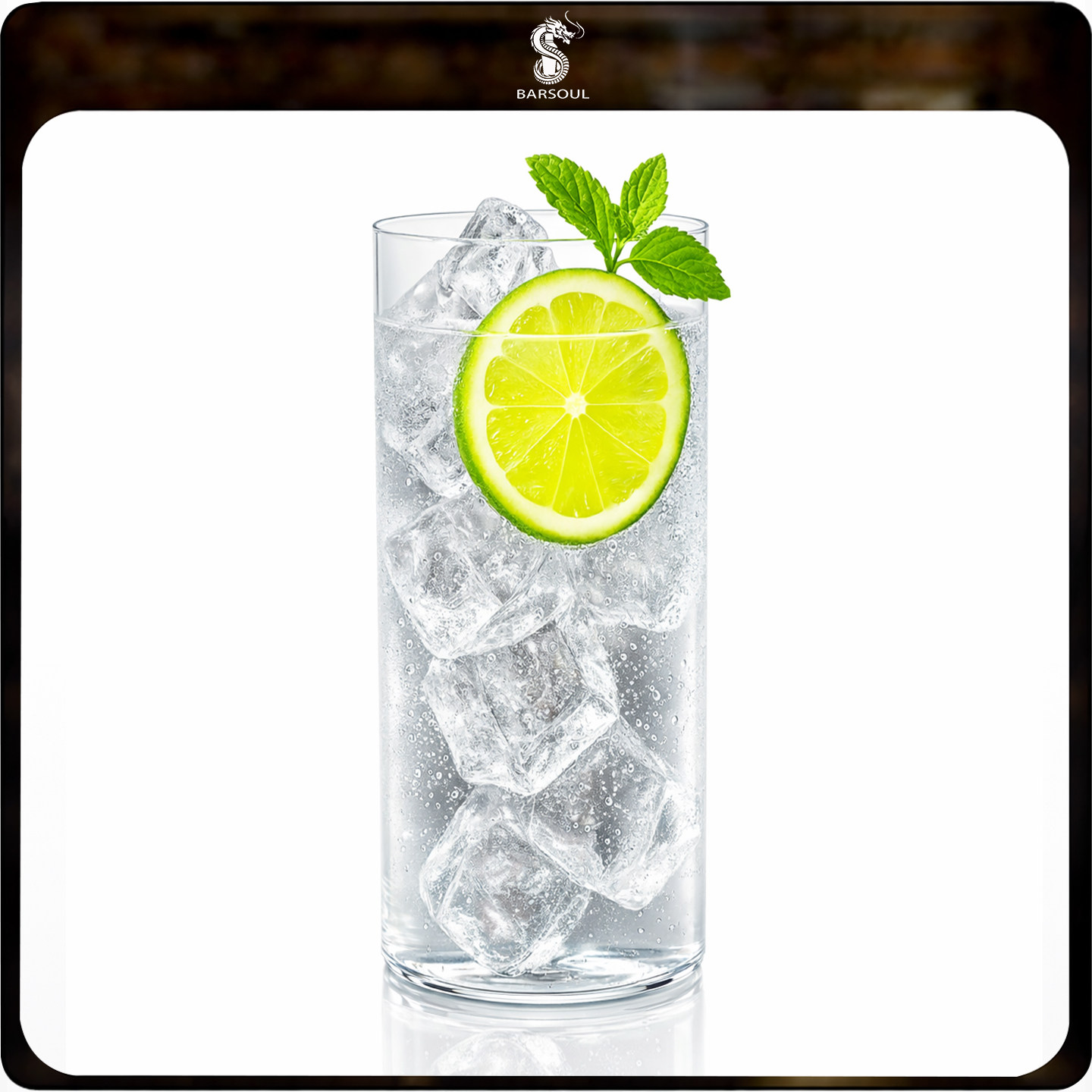 酒吧灵魂无铅水晶380ml薄款长饮直身鸡尾酒杯柯林海波杯金汤力杯