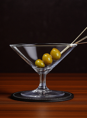 酒吧灵魂BSCK8131无铅水晶日式160ml矮脚阔口薄款马天尼鸡尾酒杯