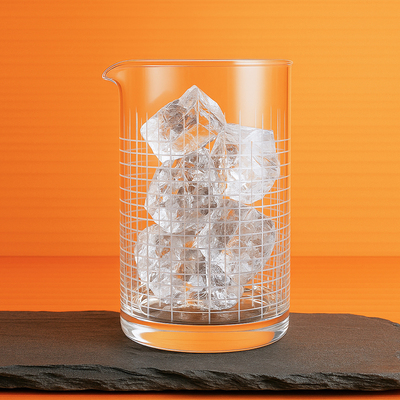 酒吧灵魂无铅水晶手工刻花调酒器