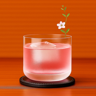 酒吧灵魂BSCK3193无铅水晶手工280ml威士忌ROCK古典鸡尾酒杯水杯