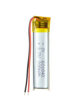 601040聚合物锂电池200mAh3.7V锂电池蓝牙产品微型仪器等产品电池