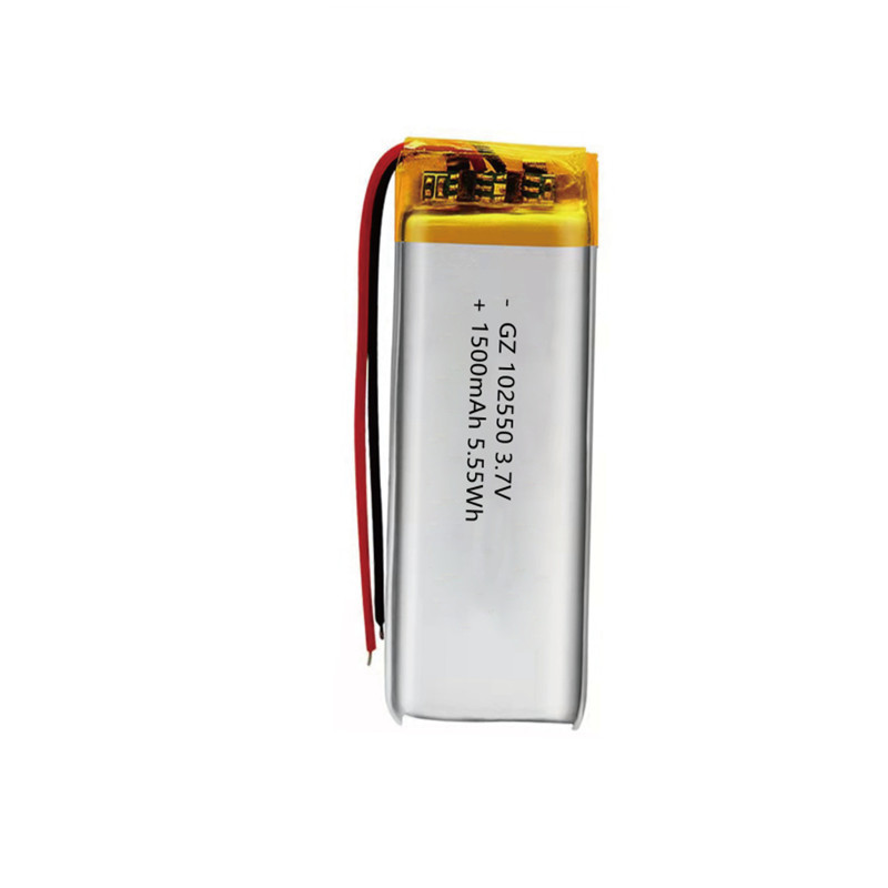 聚合物102550锂电池 1200mAh 3.7V蓝牙耳机美容仪充电锂电池