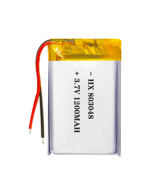 803048聚合物锂电池1200mAh 3.7V锂电池803050三元软包电池