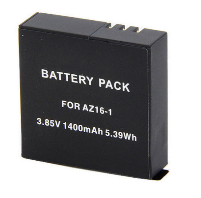 适用AZ16-1小蚁电池小蚁4K电池小蚁2代电池小蚁4K运动相机配件