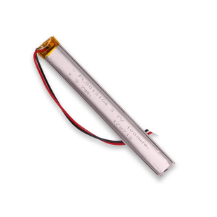 8013104 长条形800mAh 3.7v可充电人体感应橱柜灯聚合物锂电池