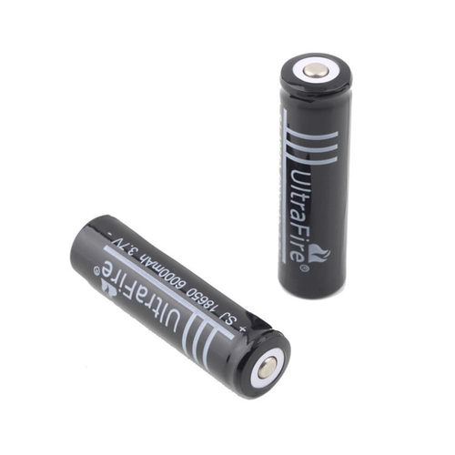 Ultrafire 3.7V 18650锂电池6000MAH强光手电充电电池