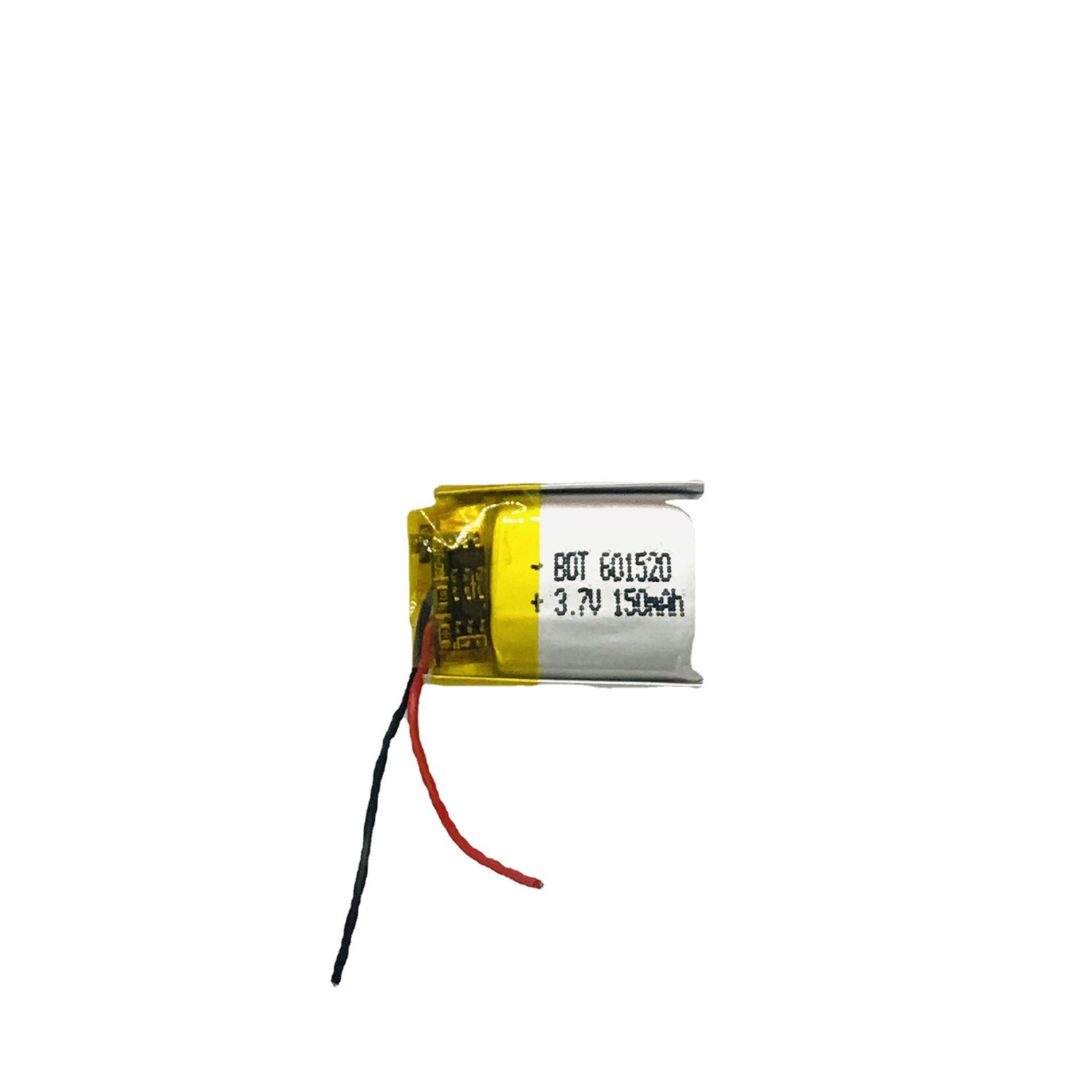 韩国KC认证601520 150mAh 3.7V耐高温低温补水仪聚合物锂电池