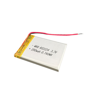 智能手环智能手表402224聚合物锂电池230mAH容量新能源电池组