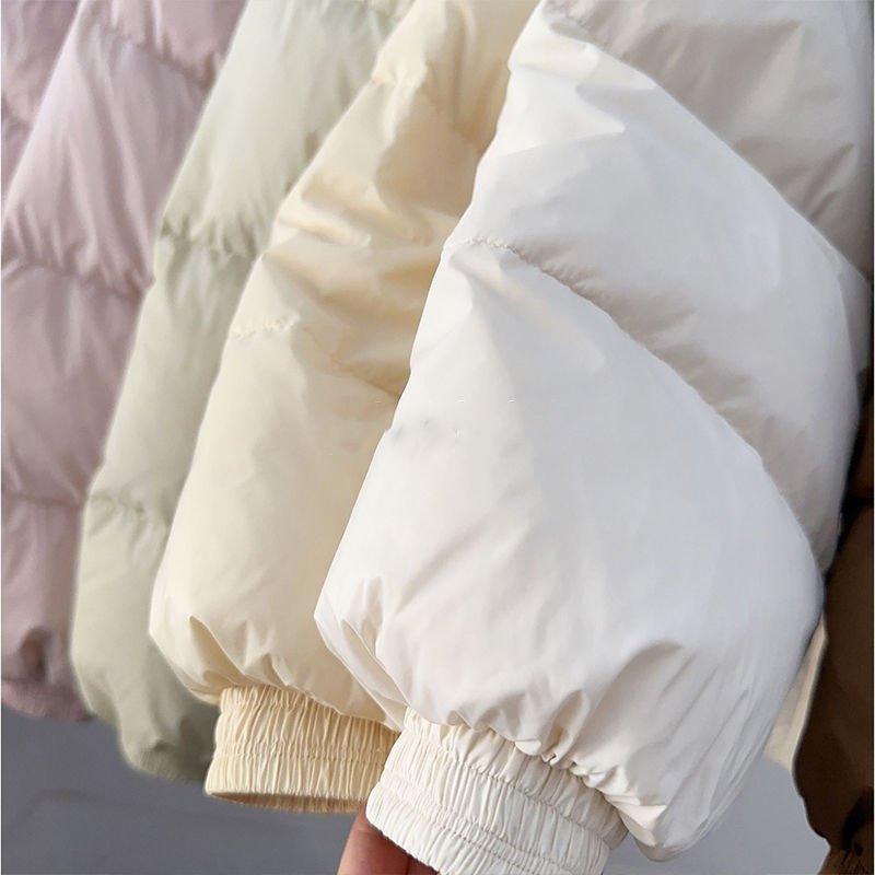 小个子韩版短款棉服外套女冬季新款纯色宽松百搭立领加厚棉衣女潮,女装/女士精品,棉衣/棉服,淘宝优惠券,粉丝福利购,淘宝优惠卷