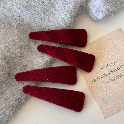 高级感百搭秋冬碎发夹边夹侧边刘海夹子头饰发卡新款高端前额bb夹