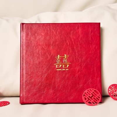 结婚相册定制婚纱照婚礼跟拍纪念册制作照片书七夕订婚打印成册