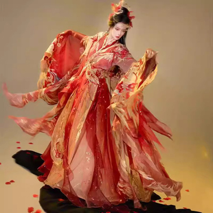 文轩阁原创【凤引昭华】改良南北朝重工刺绣汉婚元素新年战袍全套