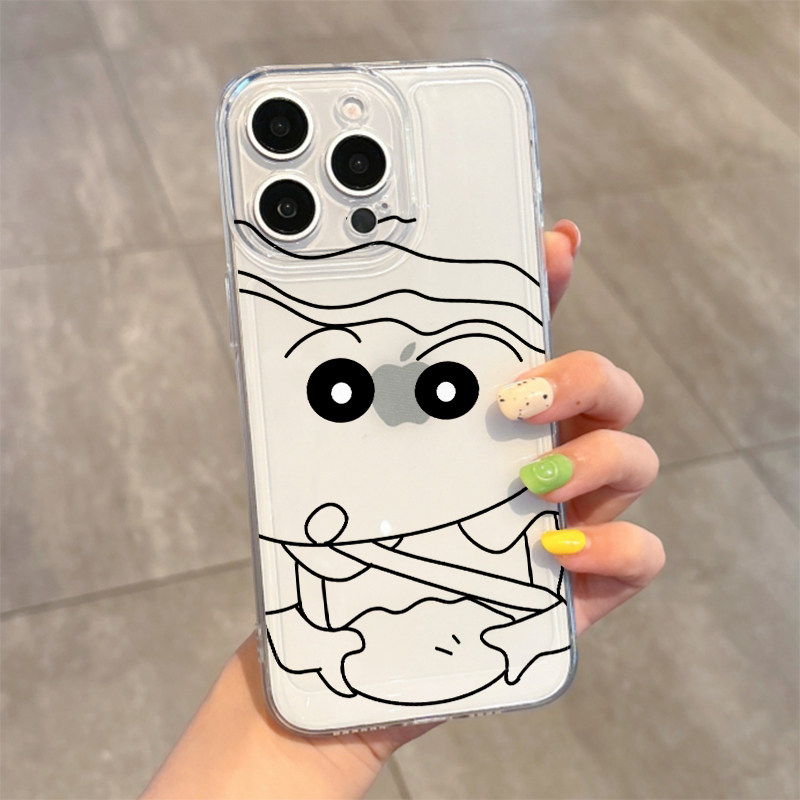 iphone16promax手机壳捏肚子小新13/14小米15华为mate70情侣气质原创