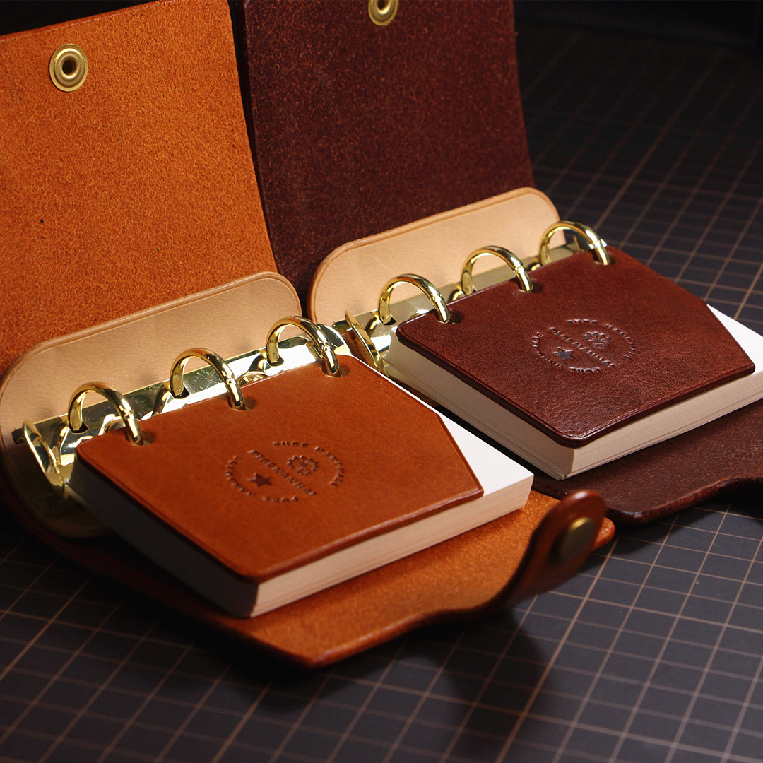 PIGENANHAI牛皮办公手帐本复古