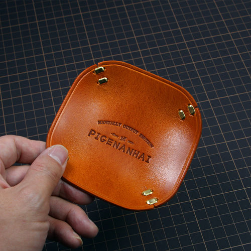 手工意大利牛皮迷你托盘